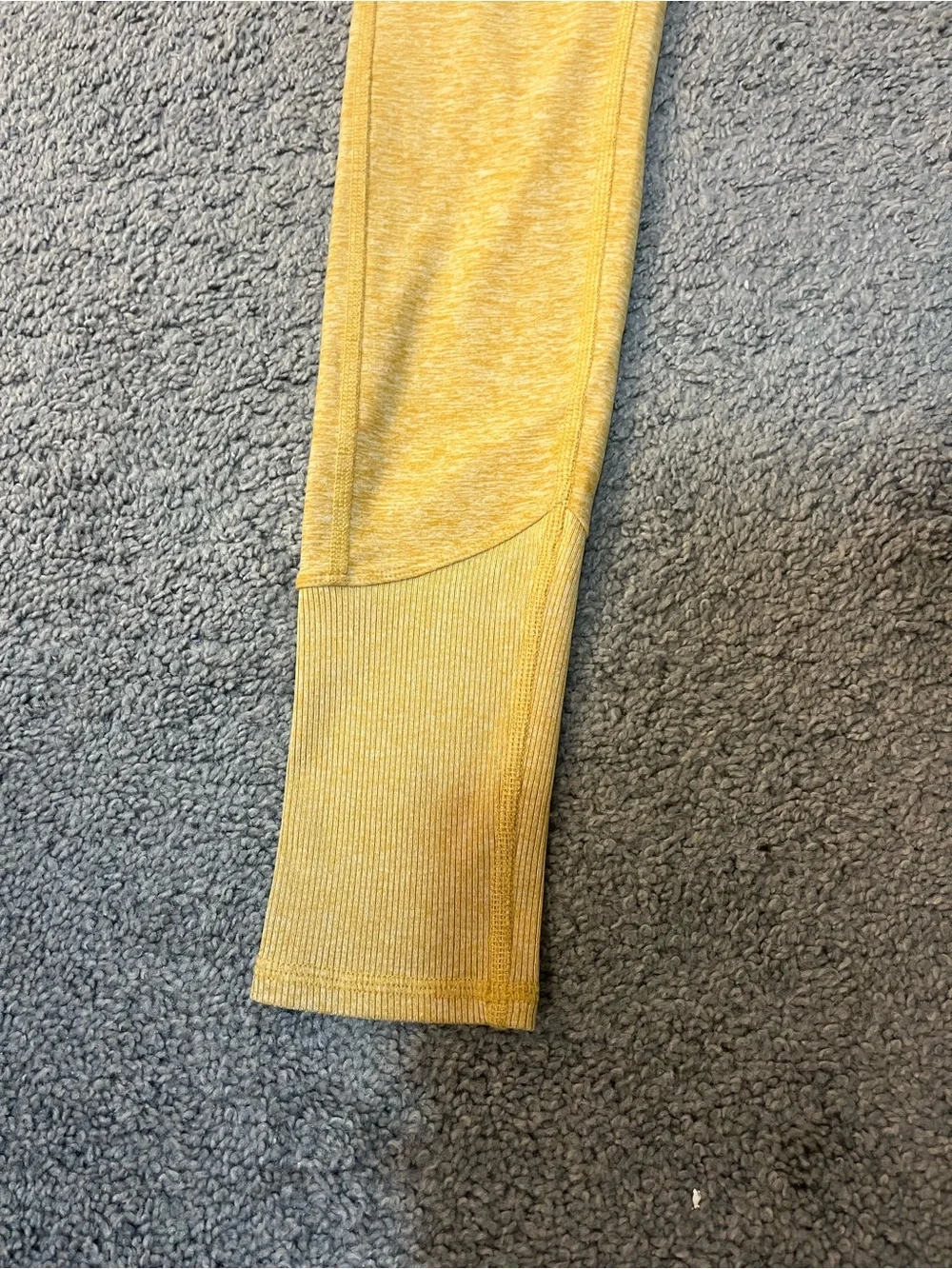 ALO Yoga Yellow Seamless Leggings